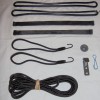 UV bestendig spanrubber 25 cm met geharde haak!!